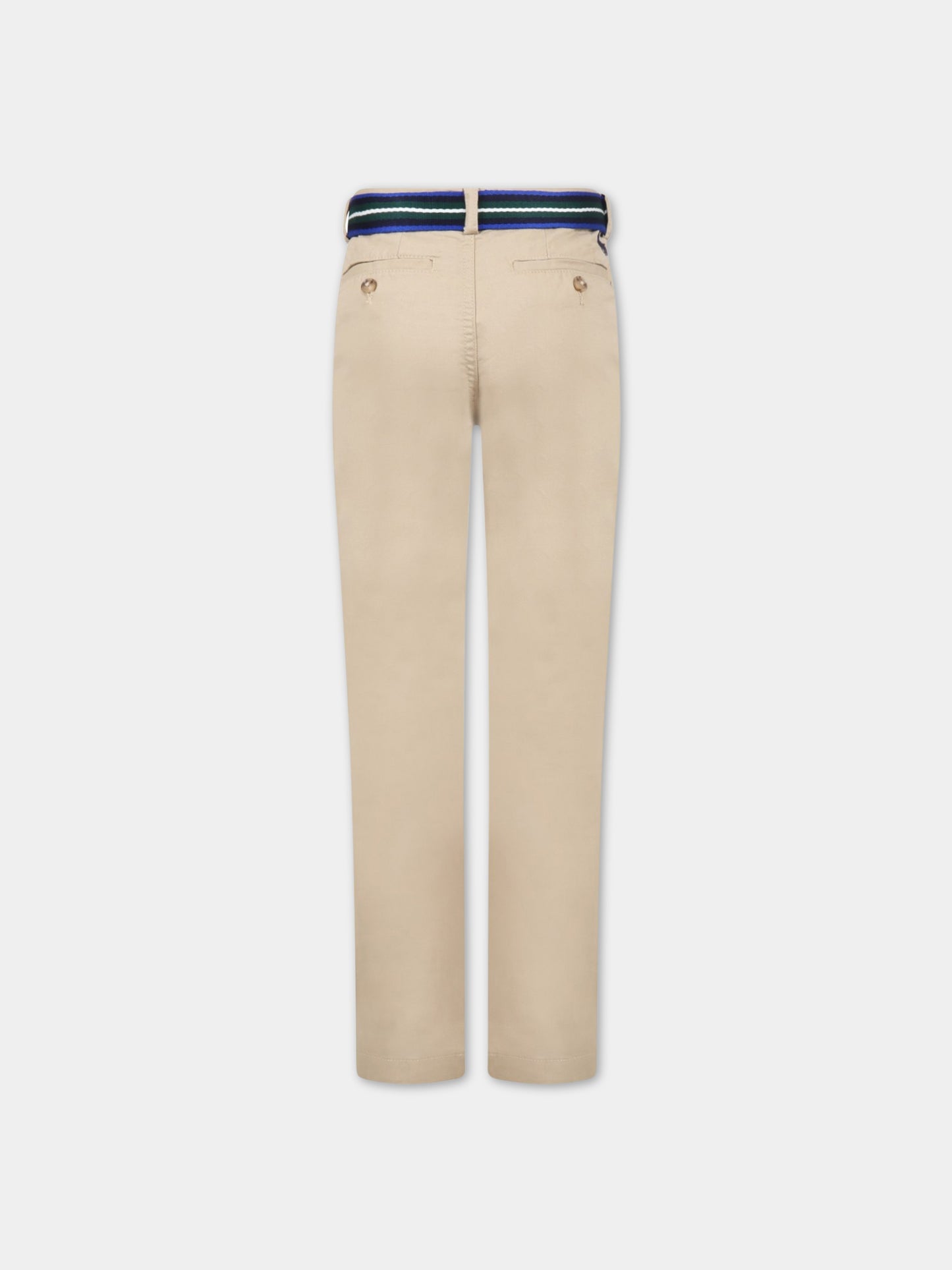 Pantalone elegante beige per bambino,Ralph Lauren Kids,855394002--
