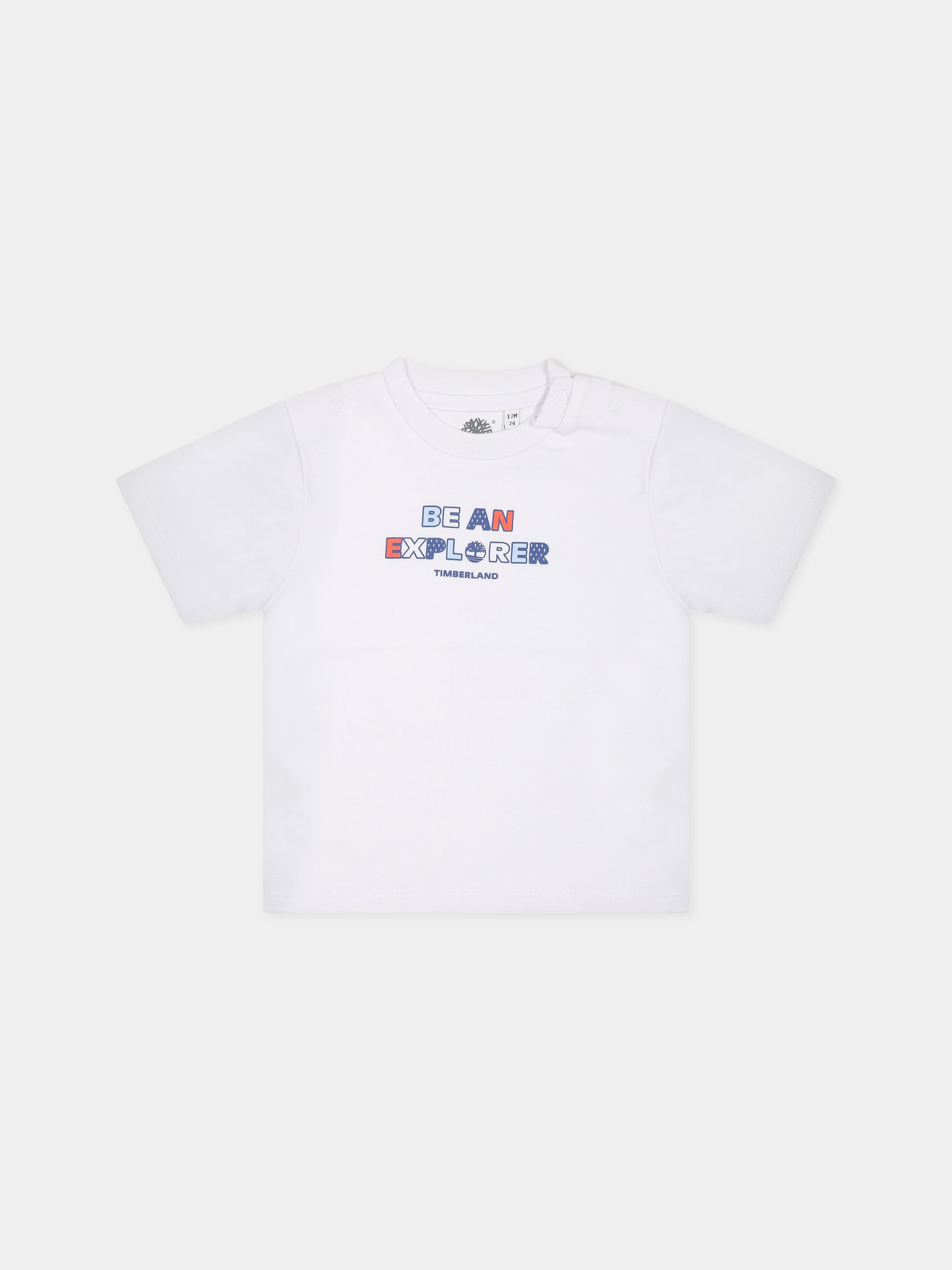 Completo sportivo blu per neonato,Timberland,T98319 830