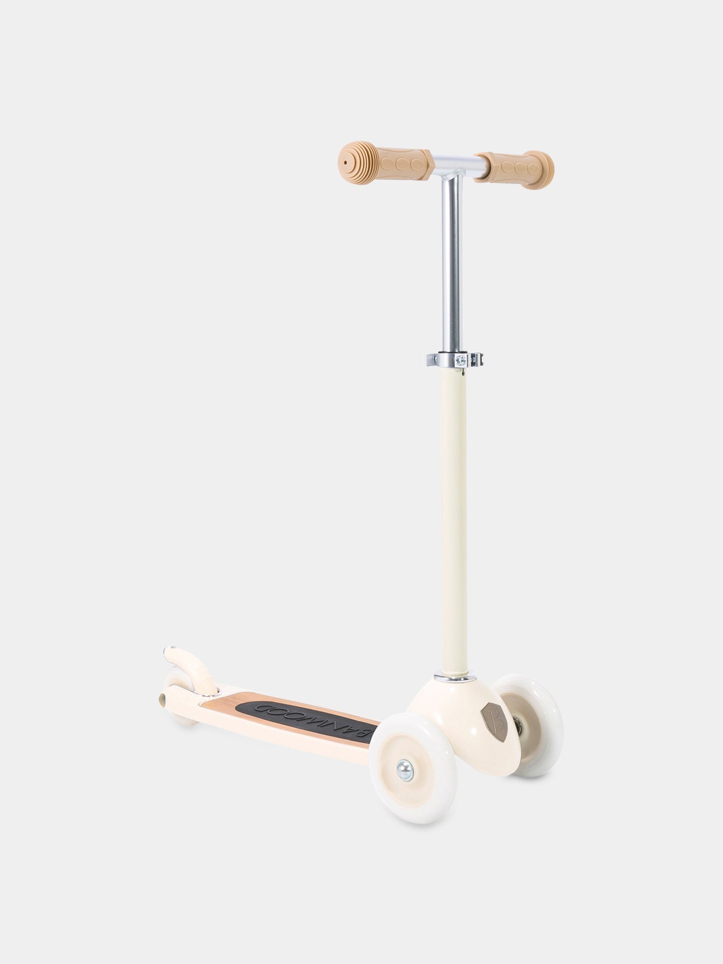 Monopattino avorio per bambini con logo,Banwood,BW SCOOTER CREAM