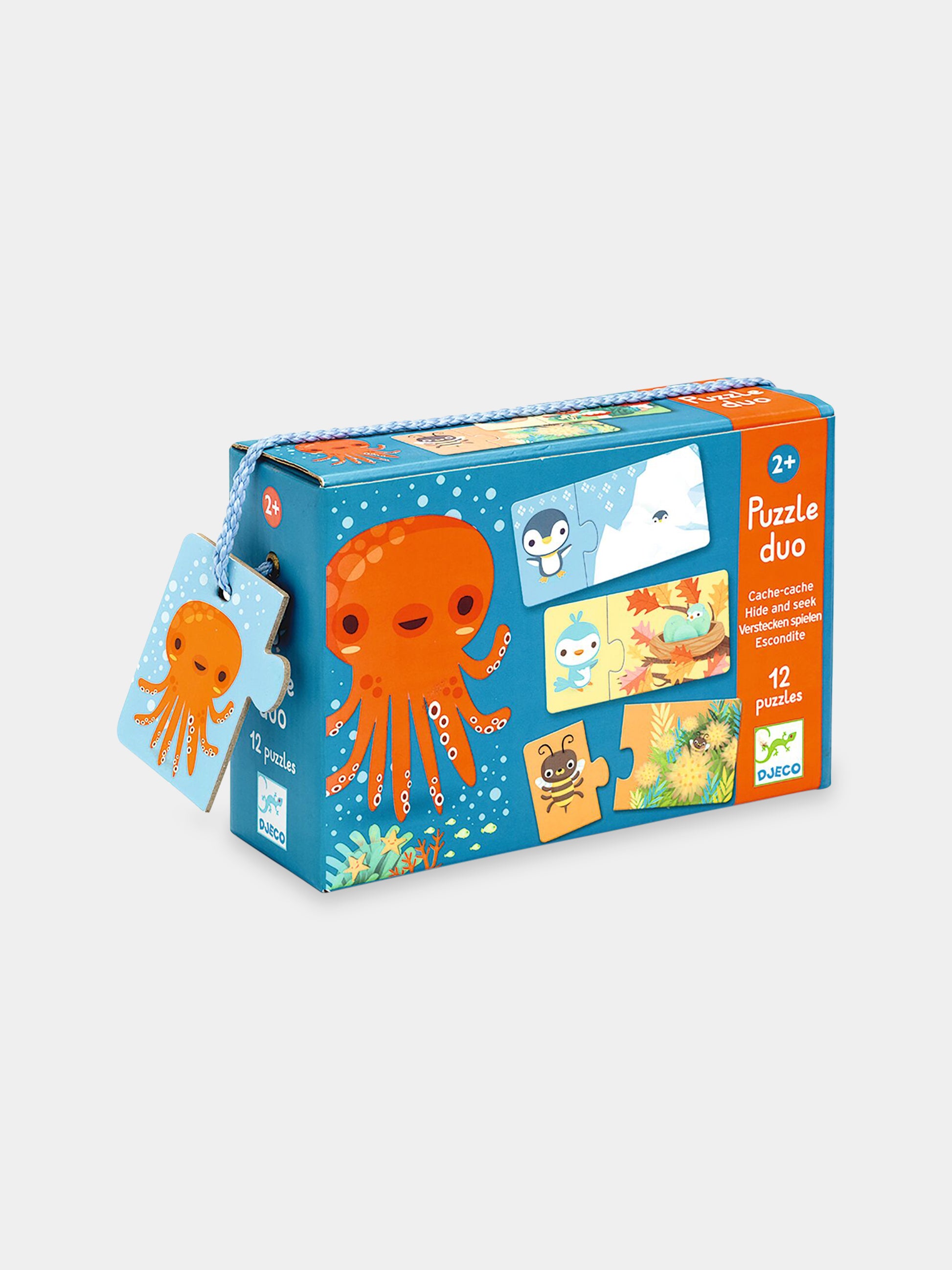 Puzzle multicolor per bambini,Djeco,DJ08156