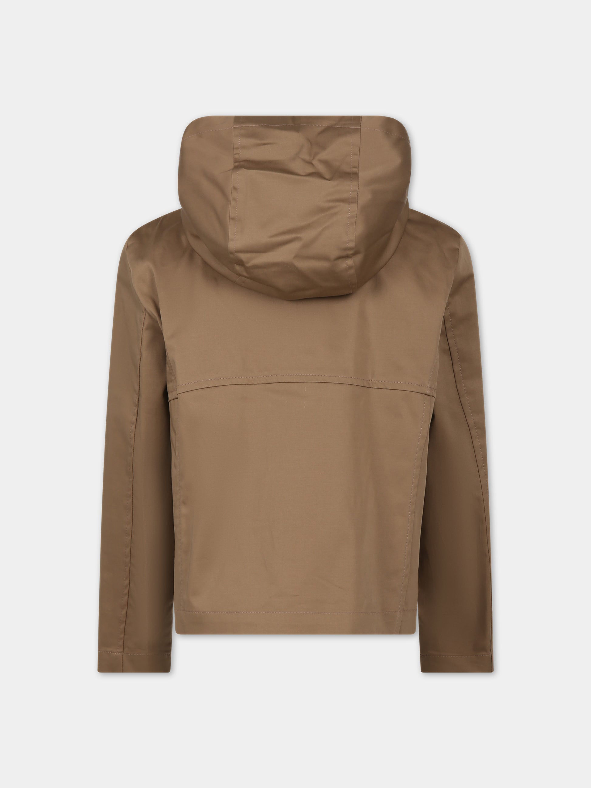 Giacca a vento beige per bambino,Neil Barrett Kids,033606 225