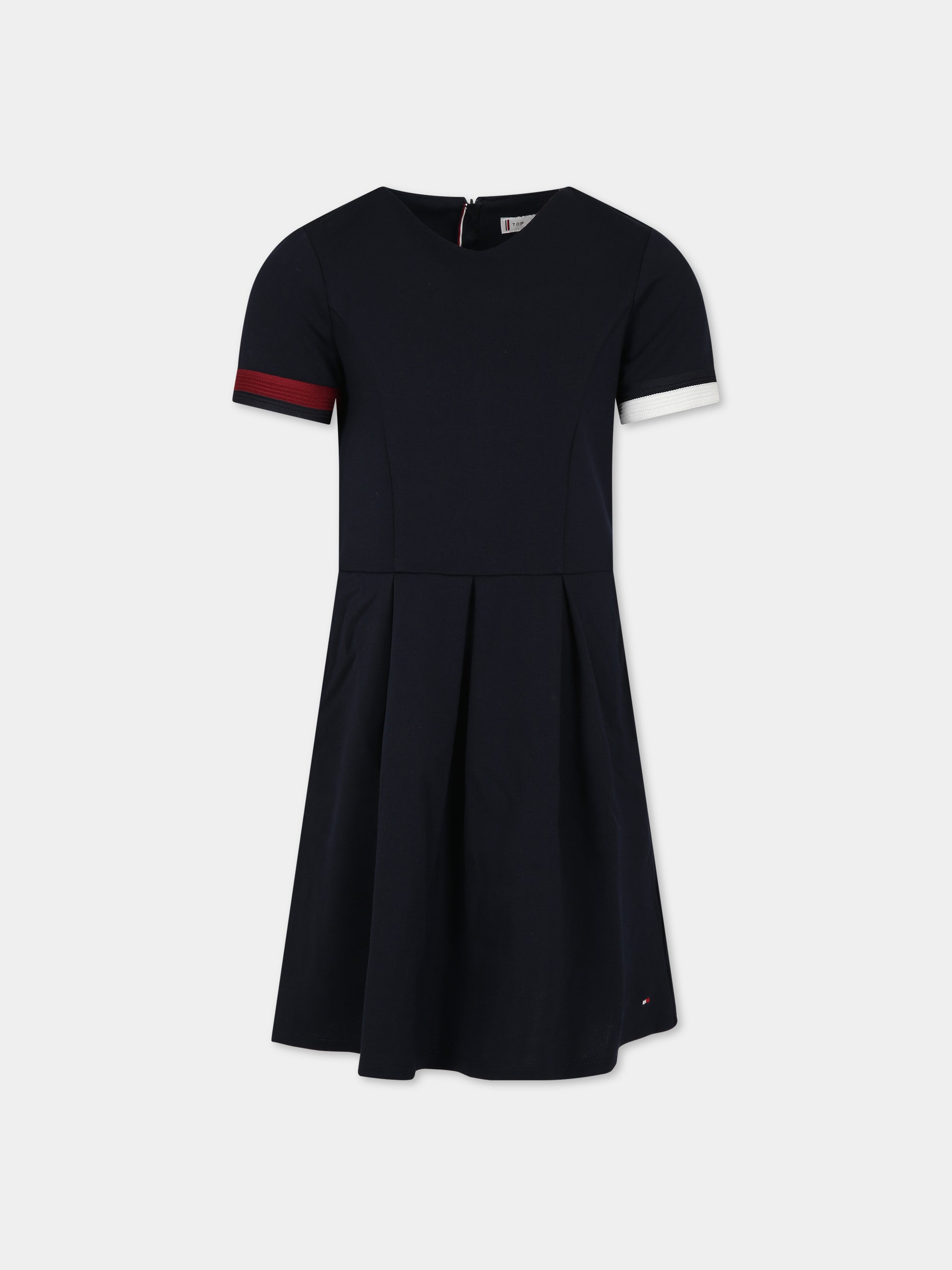 Vestito blu per bambina,Tommy Hilfiger Junior,KG0KG07365 DW5